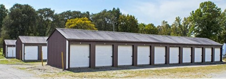 Columbiana Space Center storage buildings